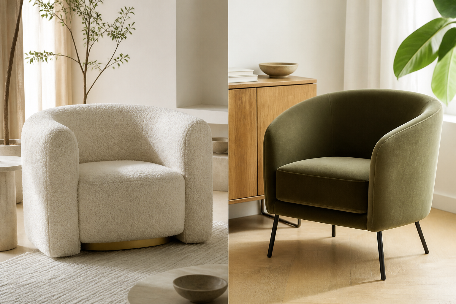 Teddy fauteuil vs velvet fauteuil: welke koop je voor dagelijks gebruik?