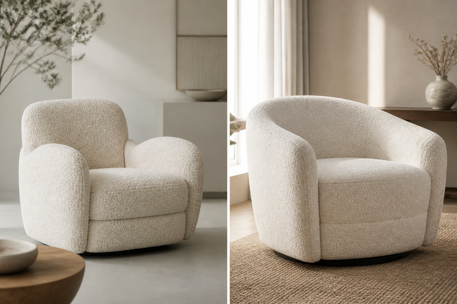 Teddyfauteuil of bouclé fauteuil: welke past bij jouw zithoek?