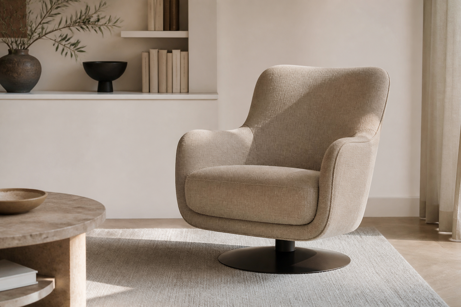 Vaste poot of draaibare zitting: welke fauteuil past bij jou?